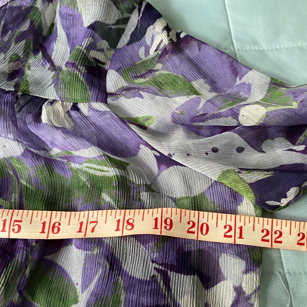 ALFANI Floral Blouse - Picture 9 of 12